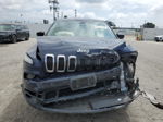 2015 Jeep Cherokee Sport Blue vin: 1C4PJLAB1FW573203