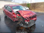 2015 Jeep Cherokee Sport Red vin: 1C4PJLAB1FW701181