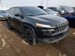 2014 Jeep Cherokee Sport Black vin: 1C4PJLAB2EW274012