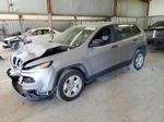 2014 Jeep Cherokee Sport Silver vin: 1C4PJLAB3EW123549