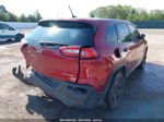 2014 Jeep Cherokee Sport Maroon vin: 1C4PJLAB3EW288470