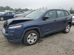 2015 Jeep Cherokee Sport Blue vin: 1C4PJLAB3FW731329