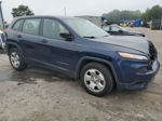 2015 Jeep Cherokee Sport Blue vin: 1C4PJLAB3FW731329