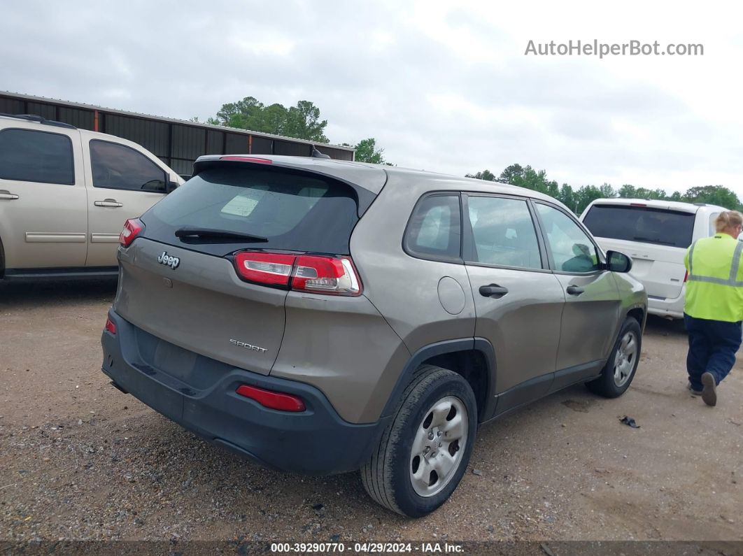 2016 Jeep Cherokee Sport Gold vin: 1C4PJLAB3GW257058