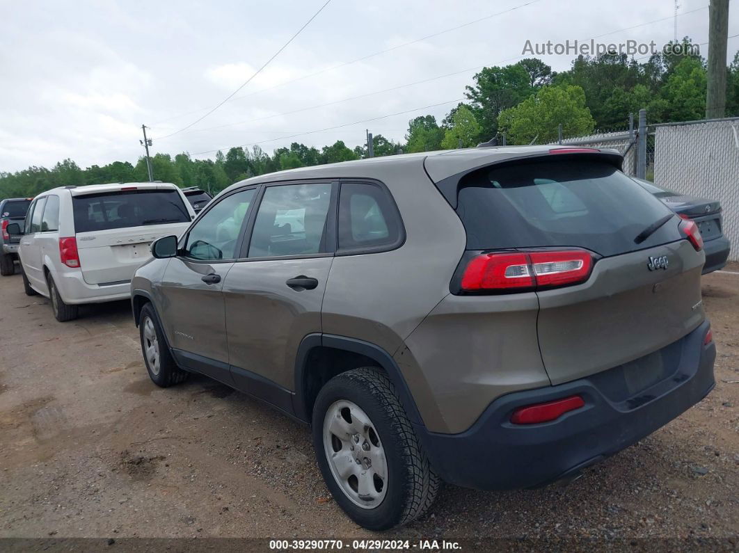 2016 Jeep Cherokee Sport Gold vin: 1C4PJLAB3GW257058