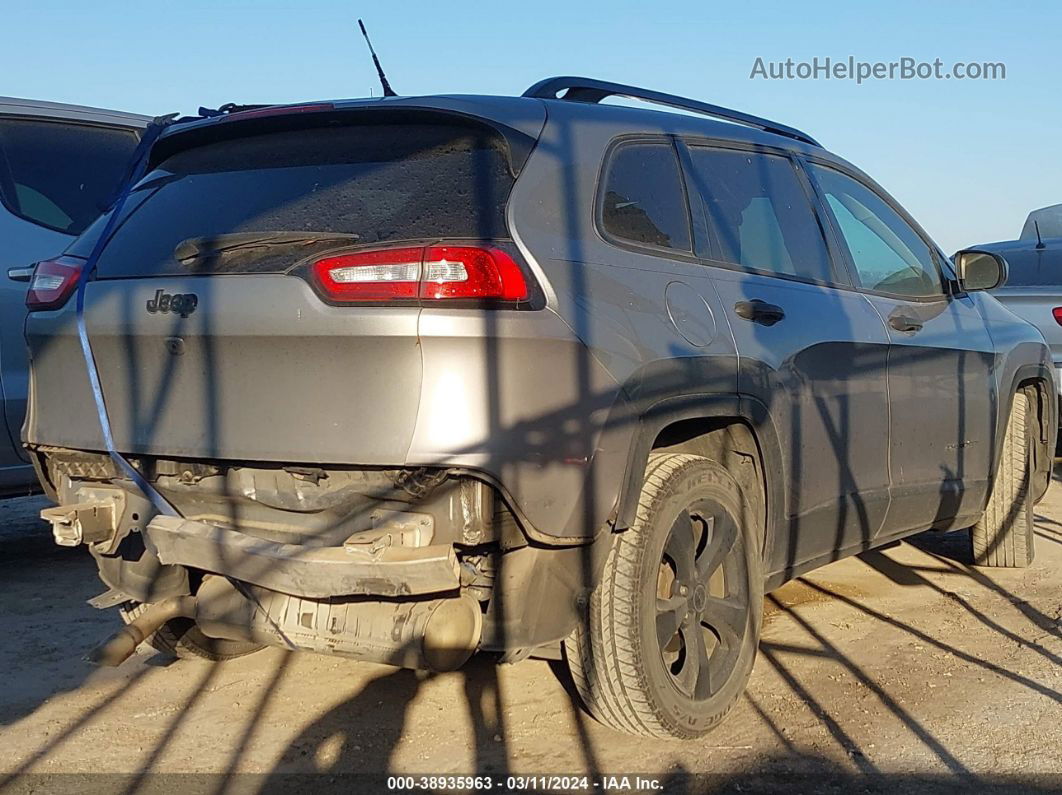 2016 Jeep Cherokee Altitude Silver vin: 1C4PJLAB3GW302581