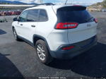 2016 Jeep Cherokee Sport White vin: 1C4PJLAB3GW351666