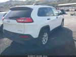 2016 Jeep Cherokee Sport White vin: 1C4PJLAB3GW351666