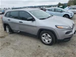 2016 Jeep Cherokee Sport Gray vin: 1C4PJLAB3GW376907