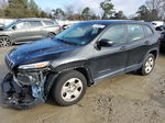 2014 Jeep Cherokee Sport Black vin: 1C4PJLAB4EW143759