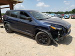 2014 Jeep Cherokee Sport Blue vin: 1C4PJLAB4EW273654