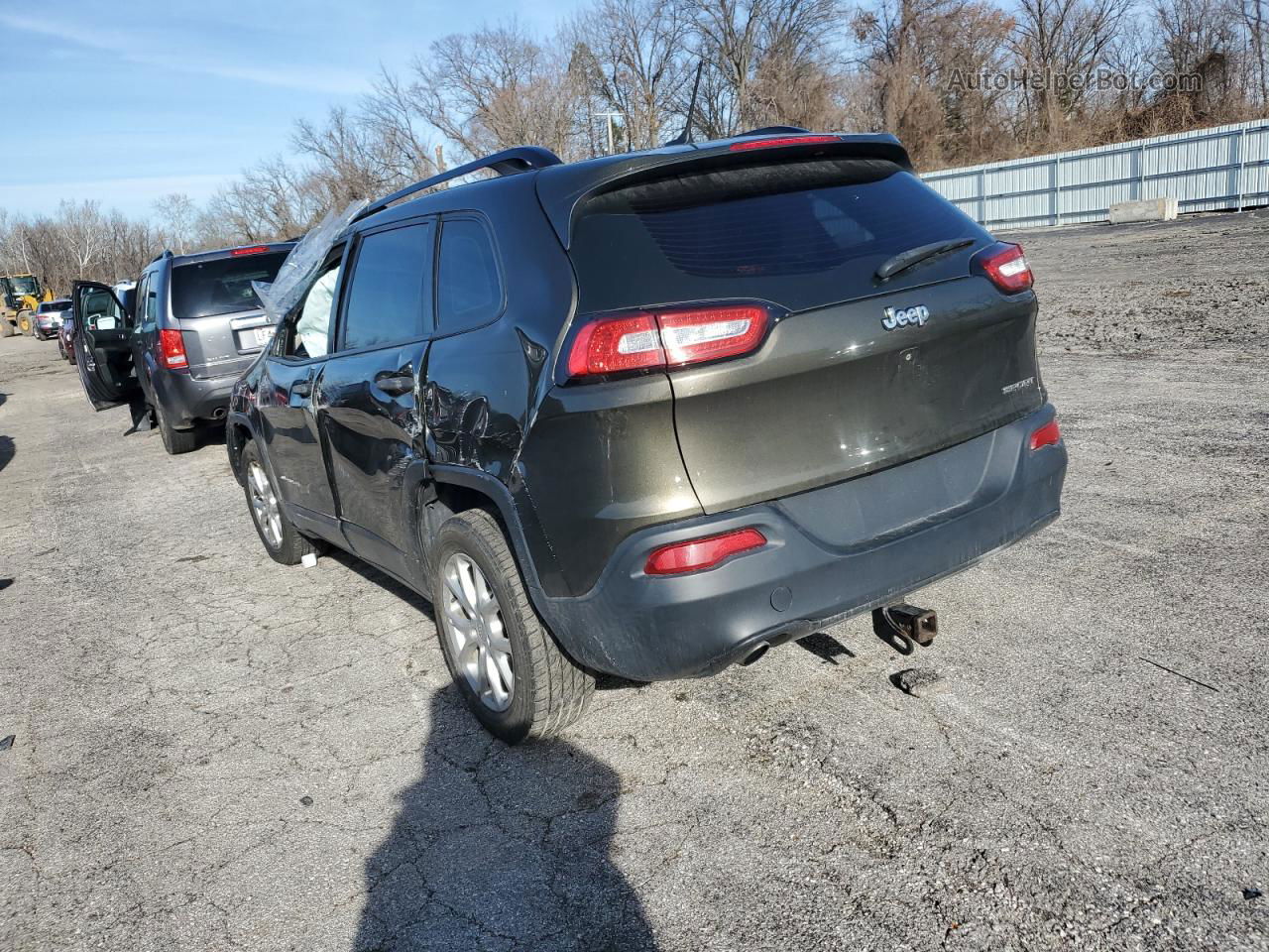 2015 Jeep Cherokee Sport Желто-коричневый vin: 1C4PJLAB4FW656334