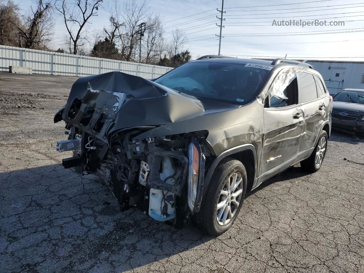 2015 Jeep Cherokee Sport Желто-коричневый vin: 1C4PJLAB4FW656334