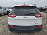 2015 Jeep Cherokee Sport White vin: 1C4PJLAB4FW732084