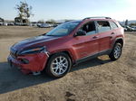 2016 Jeep Cherokee Sport Красный vin: 1C4PJLAB4GW125992