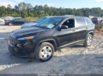 2014 Jeep Cherokee Sport Black vin: 1C4PJLAB5EW123455