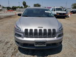 2015 Jeep Cherokee Sport Silver vin: 1C4PJLAB5FW620295