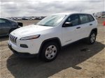 2014 Jeep Cherokee Sport Белый vin: 1C4PJLAB6EW256449