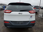 2015 Jeep Cherokee Sport White vin: 1C4PJLAB6FW560530