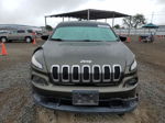 2015 Jeep Cherokee Sport Green vin: 1C4PJLAB6FW762283