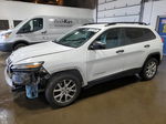 2016 Jeep Cherokee Sport White vin: 1C4PJLAB7GW257855