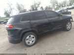 2014 Jeep Cherokee Sport Black vin: 1C4PJLAB8EW112255