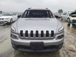 2016 Jeep Cherokee Sport Silver vin: 1C4PJLAB8GW177478