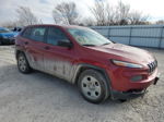 2014 Jeep Cherokee Sport Red vin: 1C4PJLAB9EW154045