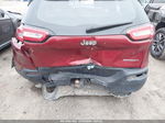 2015 Jeep Cherokee Sport Red vin: 1C4PJLAB9FW596325