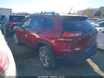 2015 Jeep Cherokee Sport Maroon vin: 1C4PJLAB9FW608098