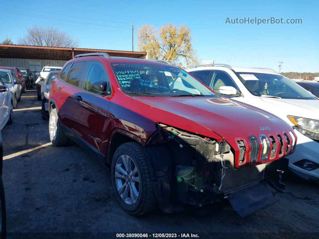 2015 Jeep Cherokee Sport Темно-бордовый vin: 1C4PJLAB9FW608098