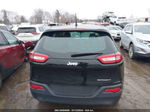 2015 Jeep Cherokee Sport Black vin: 1C4PJLAB9FW657463