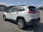 2015 Jeep Cherokee Sport White vin: 1C4PJLAB9FW760768