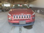 2016 Jeep Cherokee Sport Red vin: 1C4PJLAB9GW128001