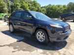 2016 Jeep Cherokee Sport Blue vin: 1C4PJLAB9GW159992