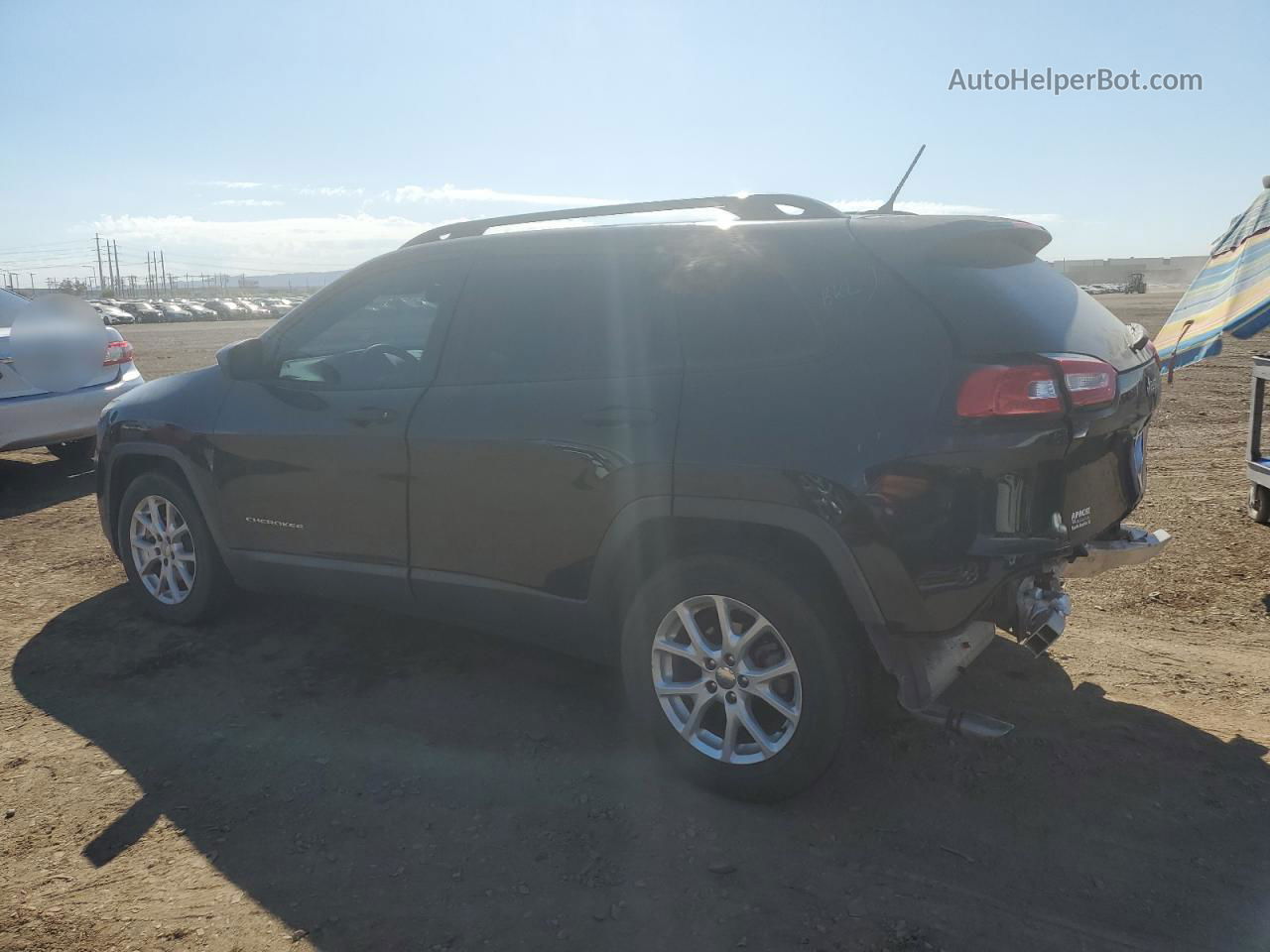 2016 Jeep Cherokee Sport Черный vin: 1C4PJLAB9GW189977