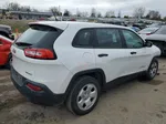 2016 Jeep Cherokee Sport White vin: 1C4PJLAB9GW274155