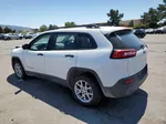 2016 Jeep Cherokee Sport White vin: 1C4PJLABXGW127925