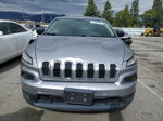 2016 Jeep Cherokee Sport Silver vin: 1C4PJLABXGW166997