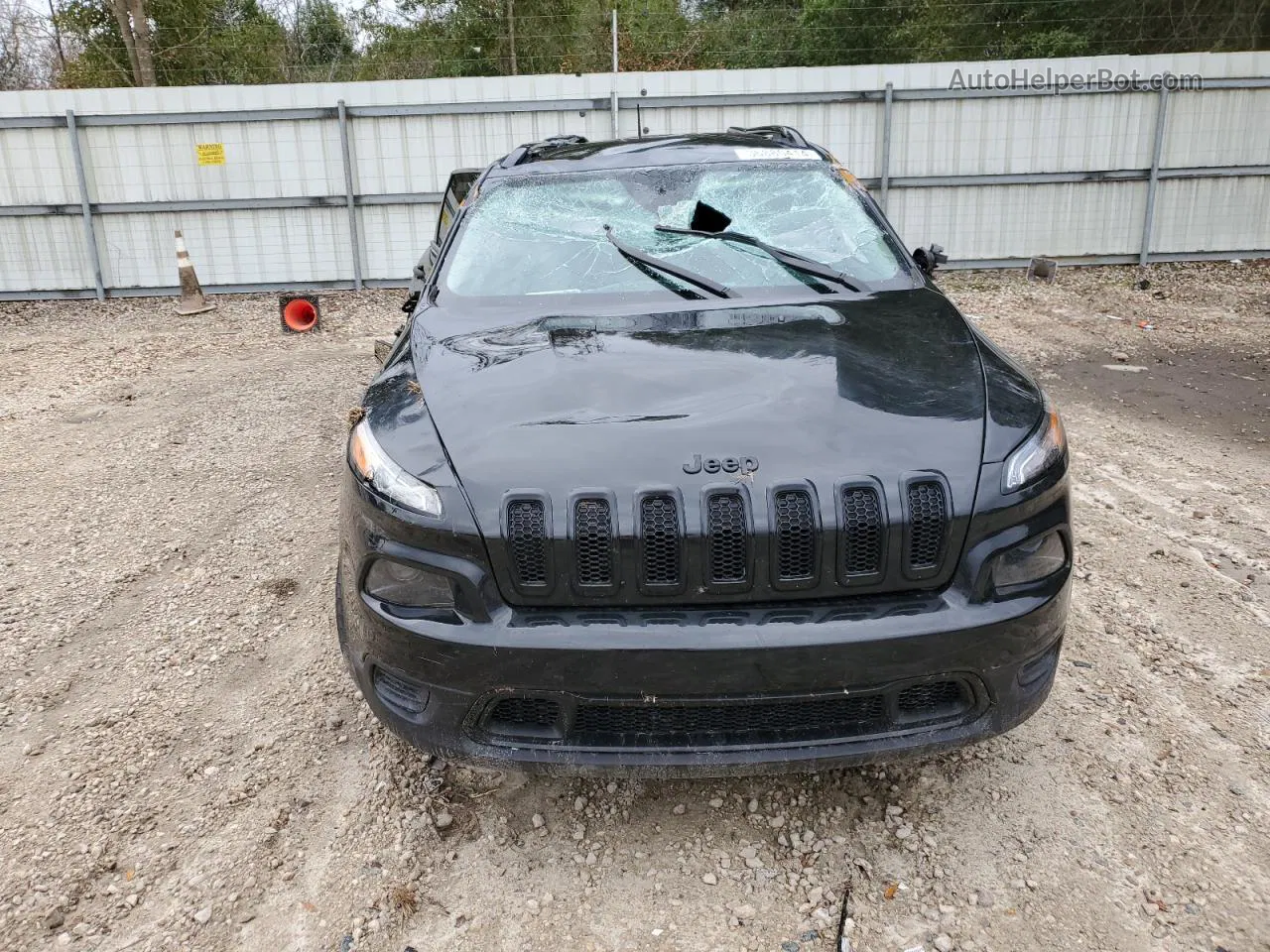 2016 Jeep Cherokee Sport Black vin: 1C4PJLAS7GW369409