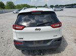 2014 Jeep Cherokee Latitude White vin: 1C4PJLCB0EW155419