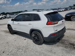 2014 Jeep Cherokee Latitude White vin: 1C4PJLCB0EW155419