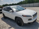 2014 Jeep Cherokee Latitude White vin: 1C4PJLCB0EW155419