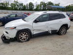 2014 Jeep Cherokee Latitude White vin: 1C4PJLCB0EW174309