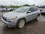 2014 Jeep Cherokee Latitude Silver vin: 1C4PJLCB0EW182782