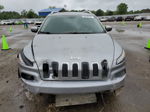 2014 Jeep Cherokee Latitude Silver vin: 1C4PJLCB0EW182782