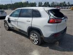 2014 Jeep Cherokee Latitude White vin: 1C4PJLCB0EW273728