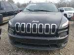 2014 Jeep Cherokee Latitude Black vin: 1C4PJLCB0EW323687