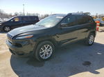 2015 Jeep Cherokee Latitude Black vin: 1C4PJLCB0FW566174