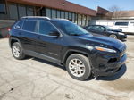 2015 Jeep Cherokee Latitude Black vin: 1C4PJLCB0FW566174